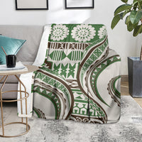 Hawaiian Hibiscus Tribal Vintage Motif Blanket Ver 7 LT9 - Polynesian Pride