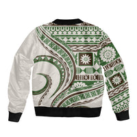 Hawaiian Hibiscus Tribal Vintage Motif Bomber Jacket Ver 7 LT9 - Polynesian Pride