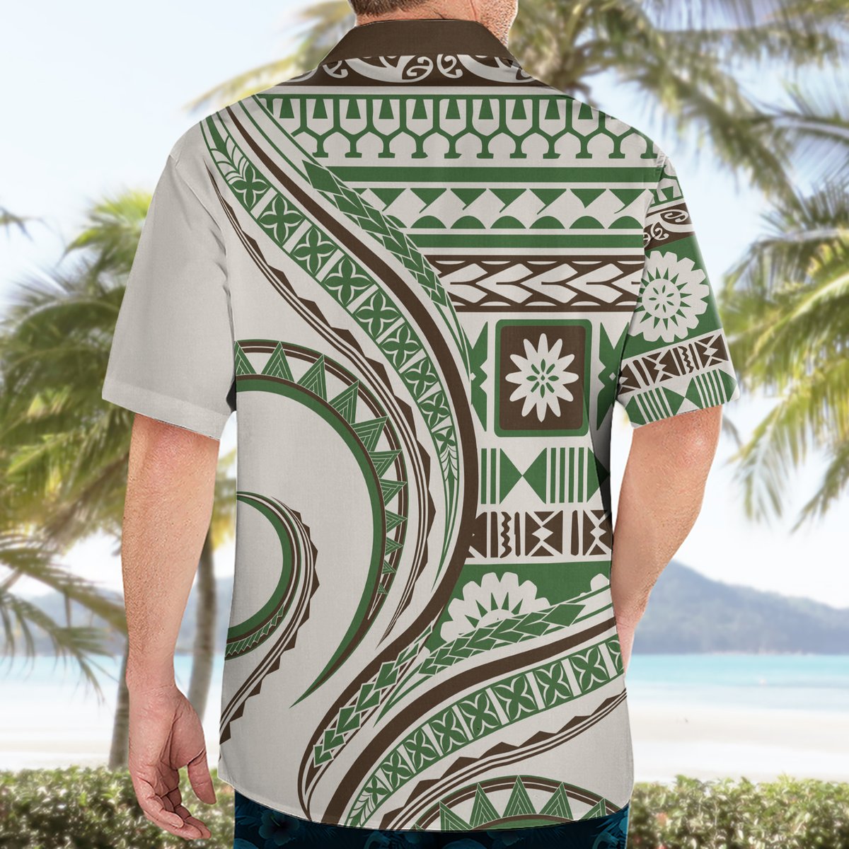 Hawaiian Hibiscus Tribal Vintage Motif Hawaiian Shirt Ver 7 LT9 - Polynesian Pride