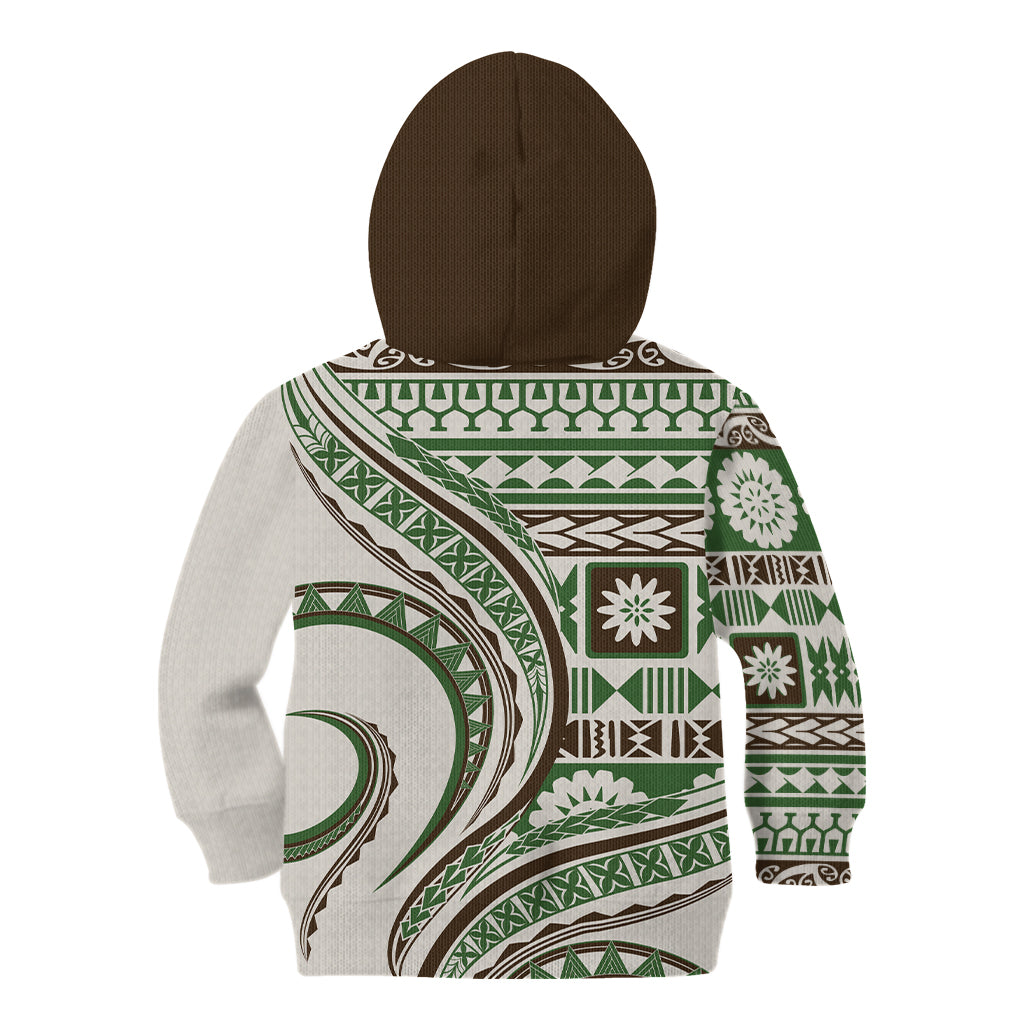 Hawaiian Hibiscus Tribal Vintage Motif Kid Hoodie Ver 7