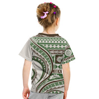 Hawaiian Hibiscus Tribal Vintage Motif Kid T Shirt Ver 7 LT9 - Polynesian Pride
