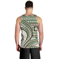 Hawaiian Hibiscus Tribal Vintage Motif Men Tank Top Ver 7 LT9 - Polynesian Pride