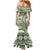 Hawaiian Hibiscus Tribal Vintage Motif Mermaid Dress Ver 7