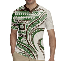Hawaiian Hibiscus Tribal Vintage Motif Rugby Jersey Ver 7 LT9 - Polynesian Pride