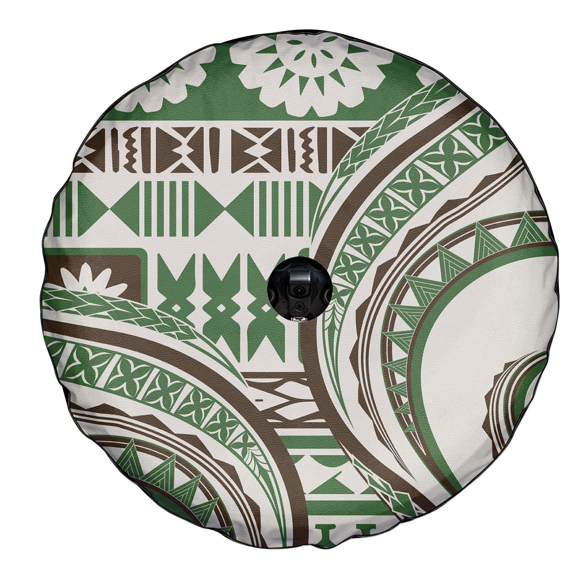 Hawaiian Hibiscus Tribal Vintage Motif Spare Tire Cover Ver 7 LT9 - Polynesian Pride