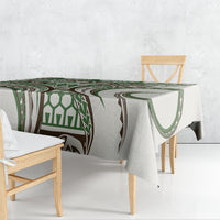 Hawaiian Hibiscus Tribal Vintage Motif Tablecloth Ver 7 LT9 - Polynesian Pride