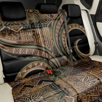 Hawaiian Hibiscus Tribal Vintage Motif Back Car Seat Cover Ver 8