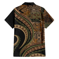 Hawaiian Hibiscus Tribal Vintage Motif Hawaiian Shirt Ver 8 LT9 - Polynesian Pride