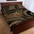 Hawaiian Hibiscus Tribal Vintage Motif Quilt Bed Set Ver 8