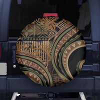 Hawaiian Hibiscus Tribal Vintage Motif Spare Tire Cover Ver 8 LT9 - Polynesian Pride