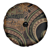 Hawaiian Hibiscus Tribal Vintage Motif Spare Tire Cover Ver 8 LT9 - Polynesian Pride