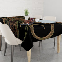 Hawaiian Hibiscus Tribal Vintage Motif Tablecloth Ver 8 LT9 - Polynesian Pride