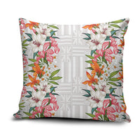Hawaii Tropical Twist Lei Pillow Cover Hawaiian Flag Motif