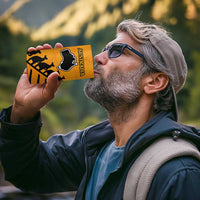 Australia New Zealand Rugby 4 in 1 Can Cooler Tumbler Gold Aboriginal Wallabies and Maori Black Fern - Polynesian Pride