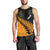 Custom Australia Wallabies and Aotearoa Rugby Men Tank Top Kangaroo Black Fern Maori Gold Vibe LT9 - Polynesian Pride