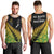 Australia Wallabies and Aotearoa Rugby Men Tank Top Kangaroo Black Fern Maori Gradient Vibe LT9 - Polynesian Pride