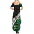 South Africa and Aotearoa Rugby Summer Maxi Dress Springboks Black Fern Maori Vibe LT9 - Polynesian Pride