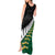 Custom South Africa and Aotearoa Rugby Tank Maxi Dress Springboks Black Fern Maori Vibe LT9 - Polynesian Pride