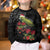 Meri Kirihimete Kakapo Kid Ugly Christmas Sweater Black Silver Fern Christmas Vibe