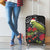 Meri Kirihimete Kakapo Luggage Cover Black Silver Fern Christmas Vibe