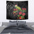 Meri Kirihimete Kakapo Tapestry Black Silver Fern Christmas Vibe