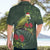 Meri Kirihimete Kakapo Hawaiian Shirt Green Silver Fern Christmas Vibe