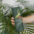 Meri Kirihimete Kakapo Skinny Tumbler Green Silver Fern Christmas Vibe