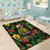 Meri Kirihimete Kakapo Area Rug New Zealand Christmas with Tropical Vibe