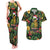 Meri Kirihimete Kakapo Couples Matching Tank Maxi Dress and Hawaiian Shirt New Zealand Christmas with Tropical Vibe