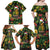 Meri Kirihimete Kakapo Family Matching Off Shoulder Maxi Dress and Hawaiian Shirt New Zealand Christmas with Tropical Vibe