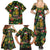 Meri Kirihimete Kakapo Family Matching Summer Maxi Dress and Hawaiian Shirt New Zealand Christmas with Tropical Vibe