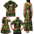 Meri Kirihimete Kakapo Family Matching Tank Maxi Dress and Hawaiian Shirt New Zealand Christmas with Tropical Vibe