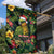 Meri Kirihimete Kakapo Garden Flag New Zealand Christmas with Tropical Vibe