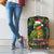 Meri Kirihimete Kakapo Luggage Cover New Zealand Christmas with Tropical Vibe