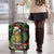 Meri Kirihimete Kakapo Luggage Cover New Zealand Christmas with Tropical Vibe