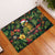 Meri Kirihimete Kakapo Rubber Doormat New Zealand Christmas with Tropical Vibe