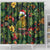 Meri Kirihimete Kakapo Shower Curtain New Zealand Christmas with Tropical Vibe