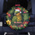 Meri Kirihimete Kakapo Spare Tire Cover New Zealand Christmas with Tropical Vibe