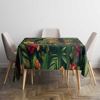 Meri Kirihimete Kakapo Tablecloth New Zealand Christmas with Tropical Vibe LT9 - Polynesian Pride