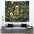 Meri Kirihimete Kakapo Tapestry New Zealand Christmas with Tropical Vibe