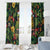 Meri Kirihimete Kakapo Window Curtain New Zealand Christmas with Tropical Vibe