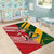 Australia-Tonga Rugby Pacific Custom Area Rug The Kangaroos and Mate Ma'a Tonga