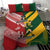 Australia-Tonga Rugby Pacific Custom Bedding Set The Kangaroos and Mate Ma'a Tonga