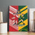 Australia-Tonga Rugby Pacific Custom Canvas Wall Art The Kangaroos and Mate Ma'a Tonga