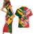 Australia-Tonga Rugby Pacific Custom Couples Matching Short Sleeve Bodycon Dress and Hawaiian Shirt The Kangaroos and Mate Ma'a Tonga