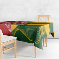 Australia-Tonga Rugby Pacific Custom Tablecloth The Kangaroos and Mate Ma'a Tonga LT9 - Polynesian Pride