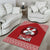 Tonga Rugby XIII Custom Area Rug Mate Ma'a Tonga with Ngatu Pattern