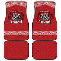 Tonga Rugby XIII Custom Car Mats Mate Ma'a Tonga with Ngatu Pattern LT9 - Polynesian Pride