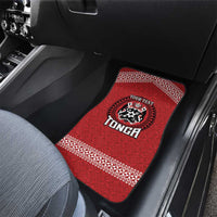 Tonga Rugby XIII Custom Car Mats Mate Ma'a Tonga with Ngatu Pattern LT9 - Polynesian Pride