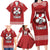 Tonga Rugby XIII Custom Family Matching Long Sleeve Bodycon Dress and Hawaiian Shirt Mate Ma'a Tonga with Ngatu Pattern